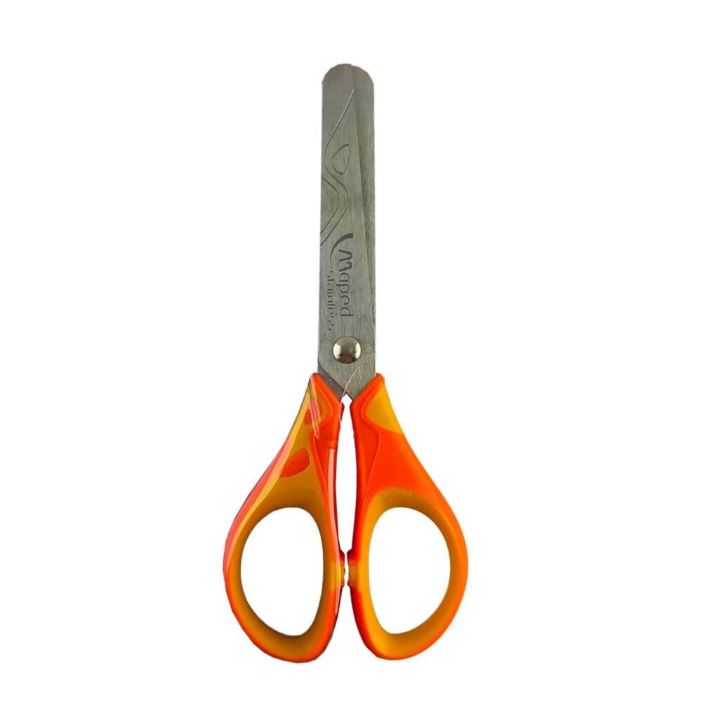 Pack X 4 Tijera Mango Naranja Soft 13 Cm Maped image number 1.0