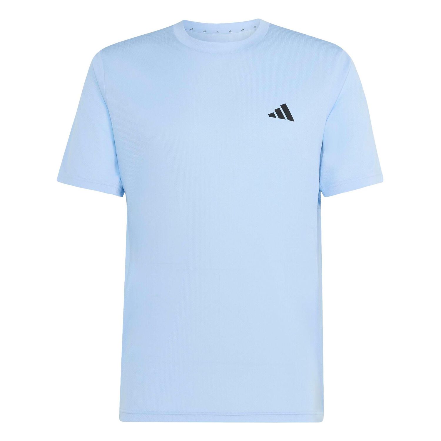 Polera Deportiva Celeste Adidas image number 0.0