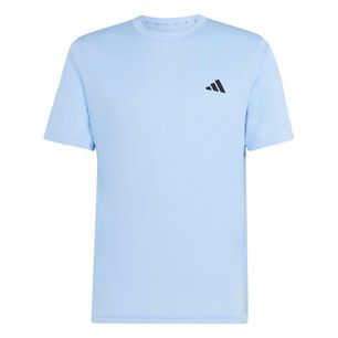 Polera Deportiva Celeste Adidas