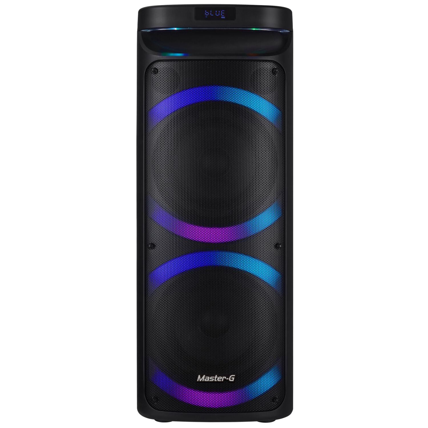Parlante Karaoke Bluetooth 8" X2 60w Mgphantom image number 0.0