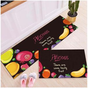 Pack De 02 Alfombra Para Cocina Con Antideslizantes Md13