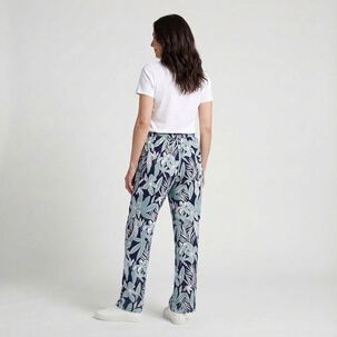 Pantal&oacute;n Full Print Tiro Medio Palazzo Mujer Geeps