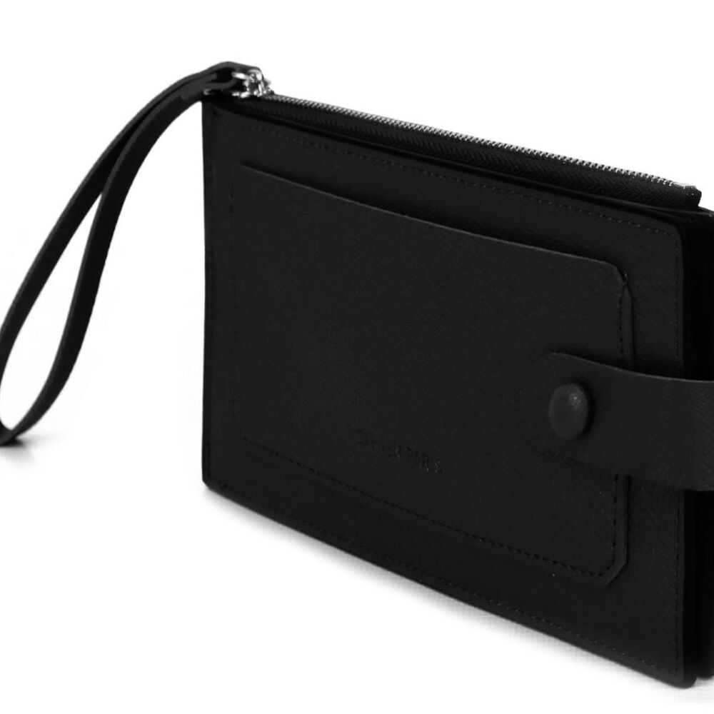 Billetera De Mujer Tarja Negra Carven image number 1.0