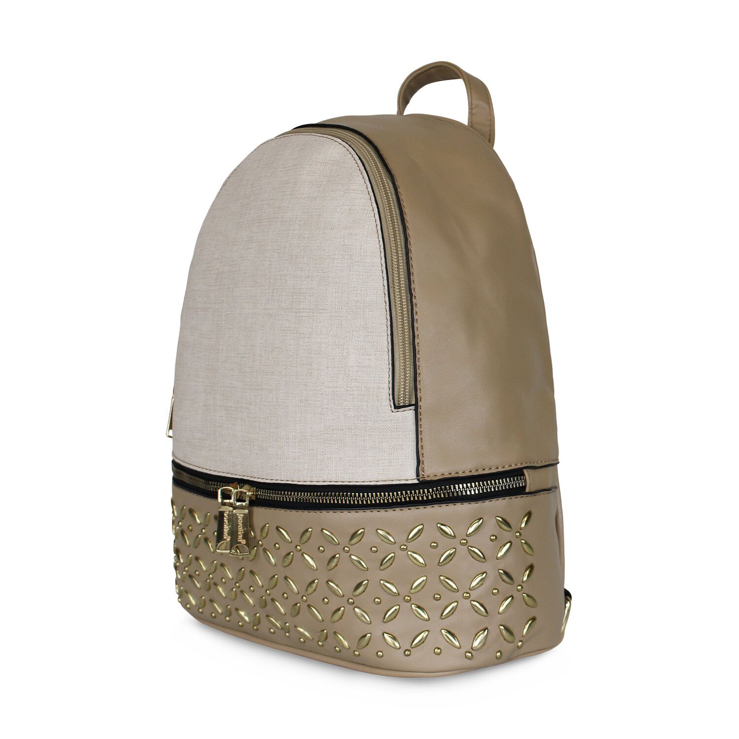 Mochila Mujer Prisma Beige Bosalina image number 1.0