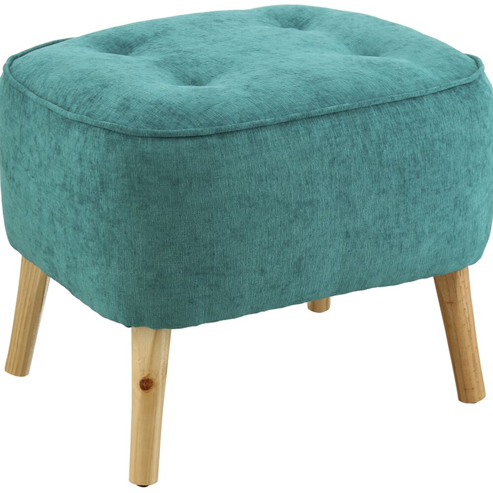 Pouf Máxima Turquesa Altea 55x45x45 Cm image number 1.0