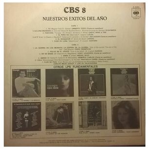 Nuestros Exitos Del A&ntilde;o - Cbs 8 - Varios Artistas | Vinilo Usado