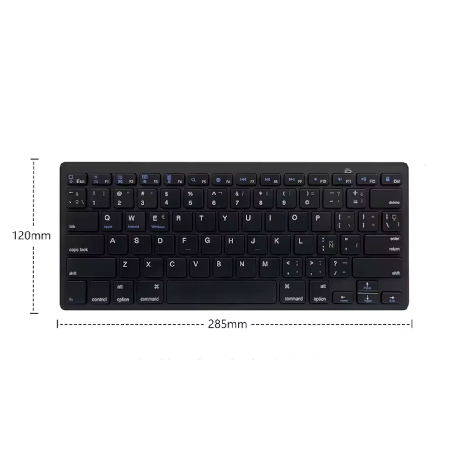 Teclado Ultradelgado Bk-3001 Bluetooth image number 2.0