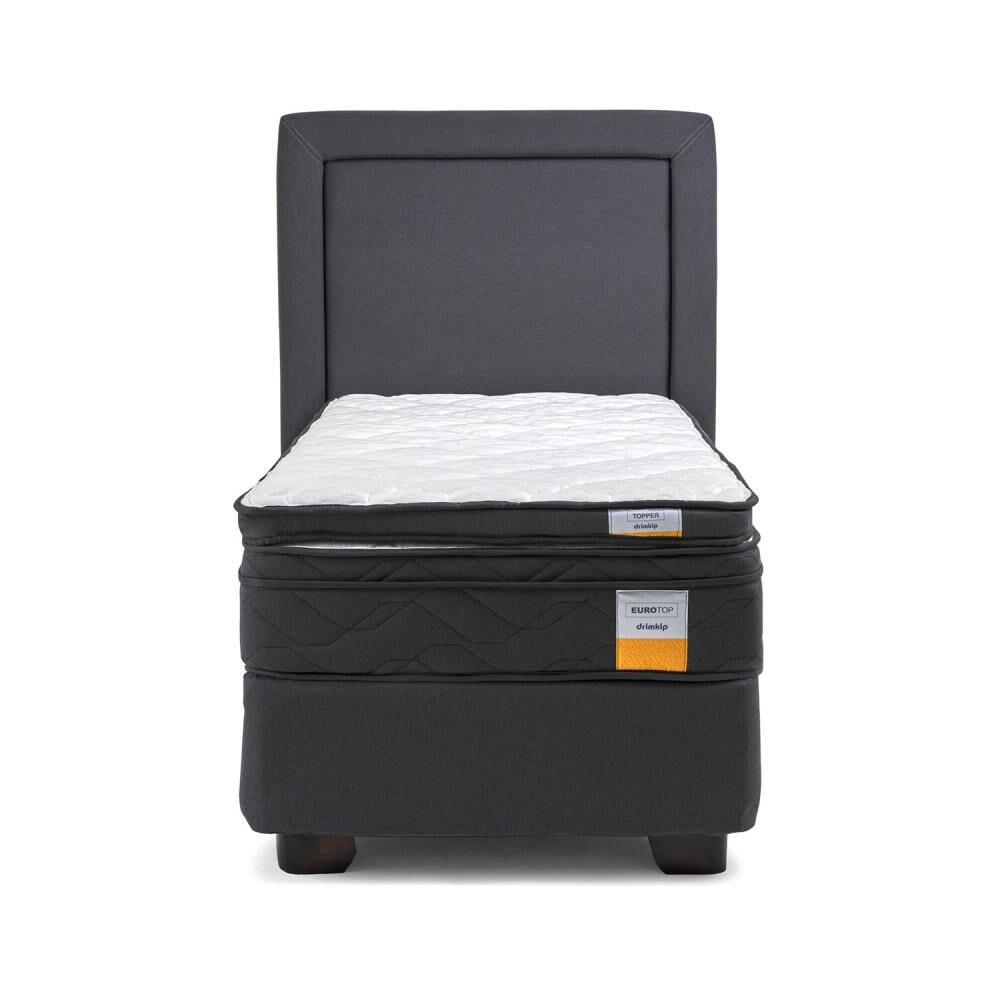 Cama Americana Drimkip Eurotop Plus / 1 Plaza / Base Normal + Respaldo + Topper image number 0.0