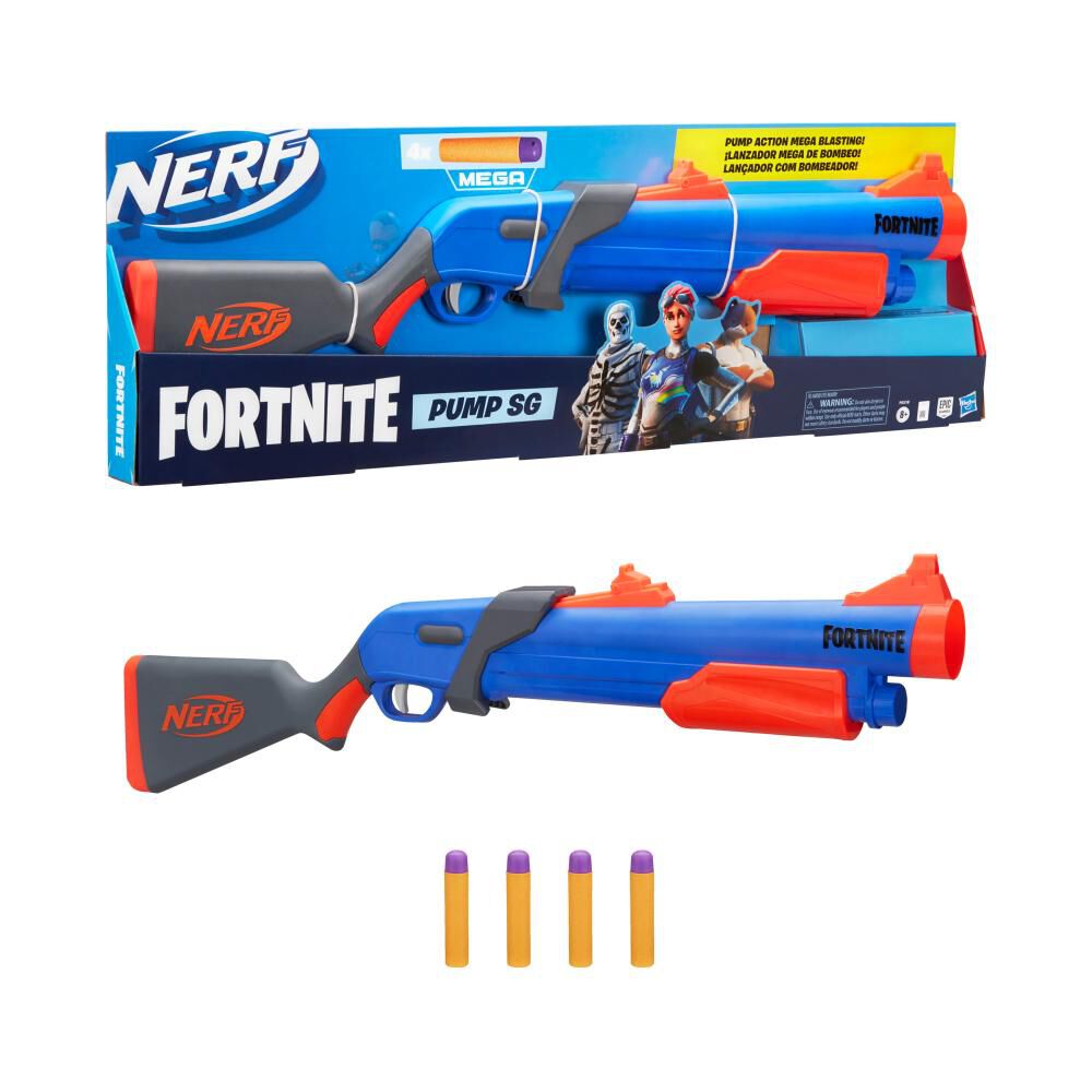 Lanzador De Dardos Nerf Pump Sg image number 4.0