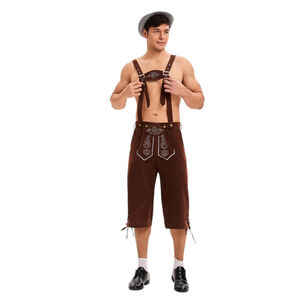 Disfraz Cosplay Pantalones Y Tirantes Oktoberfest