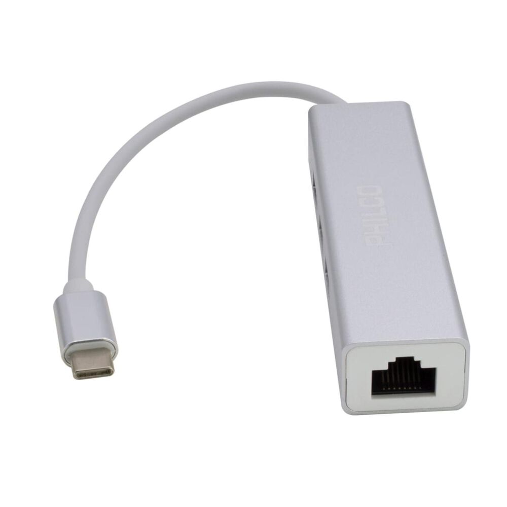 Adaptador Hub Usb C A Usb Y Rj45 Otg B42180 image number 2.0