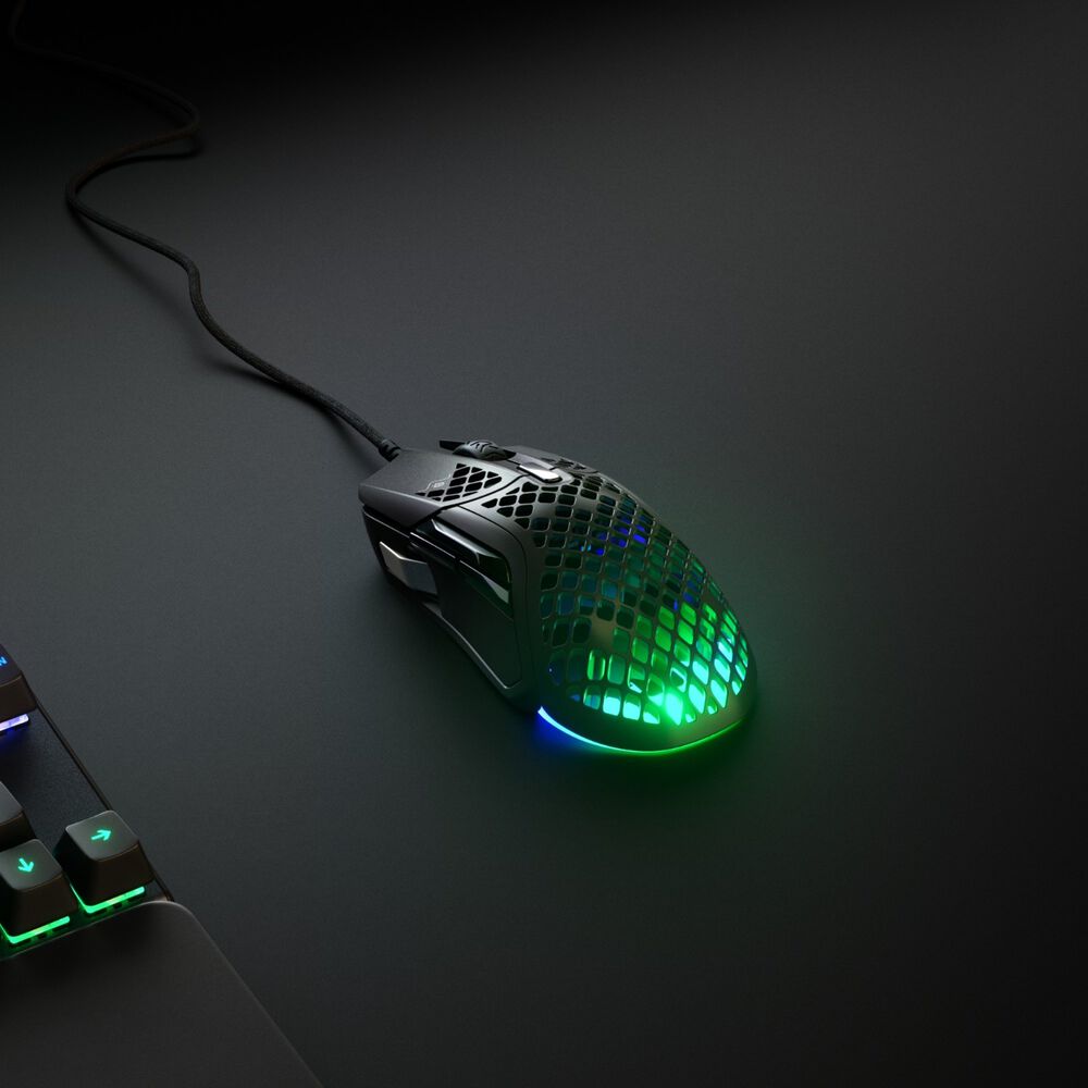 Mouse Gamer Steelseries Aerox 5 Wireless 18000 Dpi Negro image number 7.0