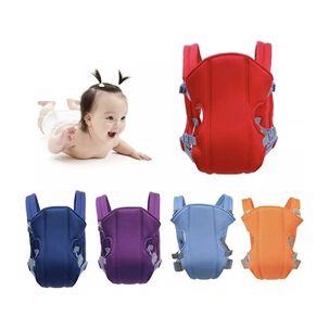 Mochila Portabeb&eacute;s Acolchado Canguro Ajustable Naranja