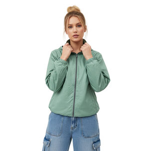 Cortavientos Impermeable Mujer