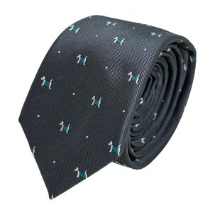 Corbata Micro 5 Cm Fantasia Az Black