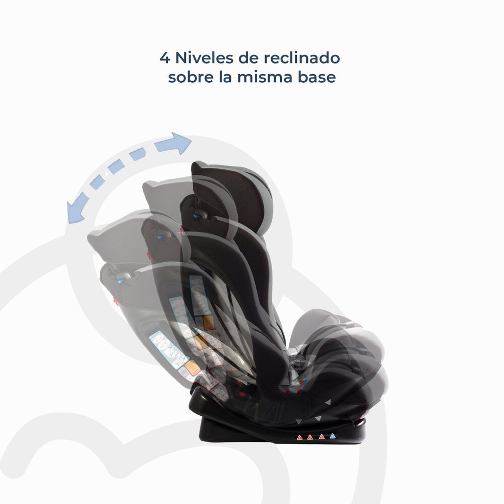 Silla De Auto Convertible Orbit Gris image number 6.0