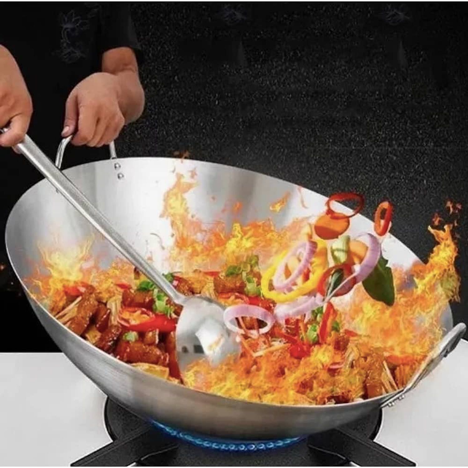 Disco Wok 45cm Acero Inoxidable image number 1.0