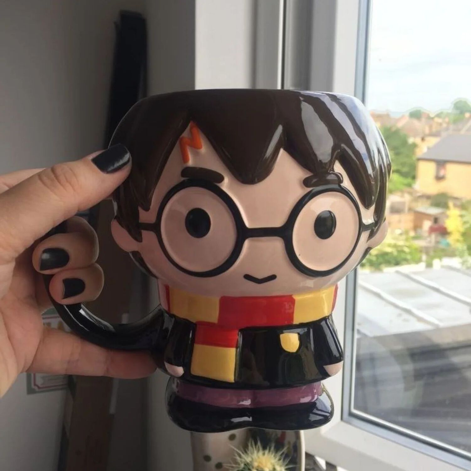 Taz&oacute;n 3d Ceramica Harry Potter Chibi Cuerpo Completo Kawaii image number 2.0