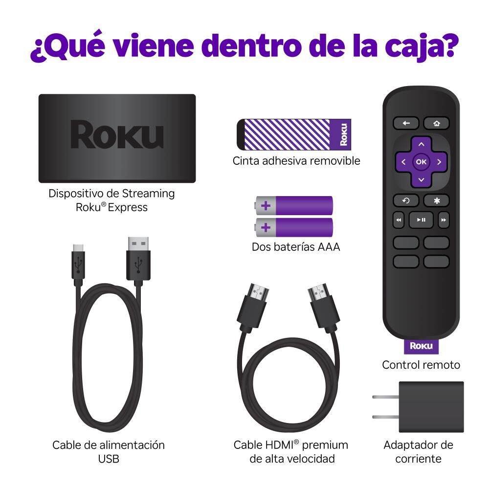 Streaming Roku Express ROK3960MX image number 2.0