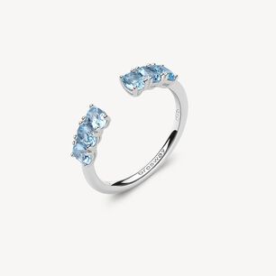 Anillo Brosway Fcl13b Celeste Mujer