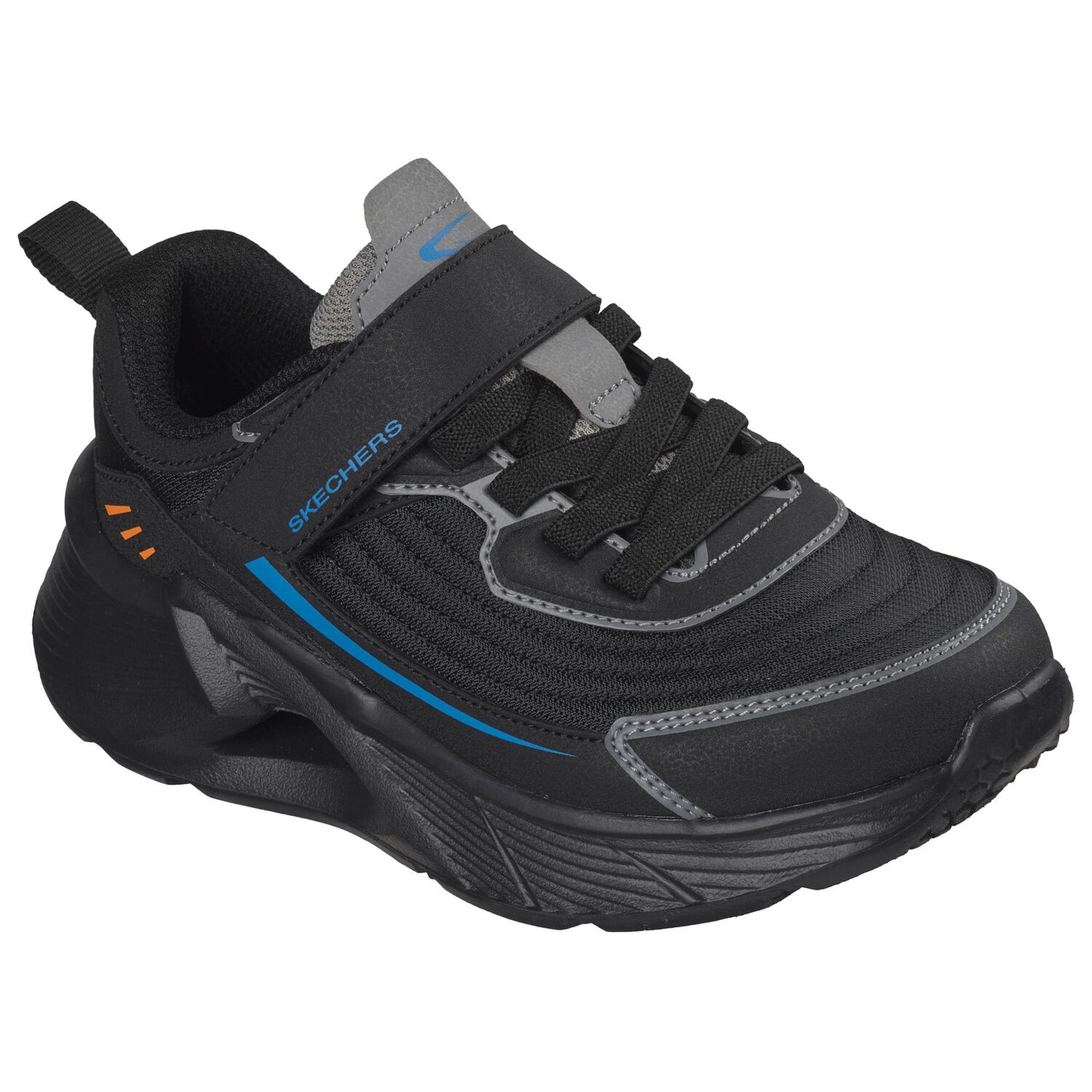 Zapatilla Infantil Ni&ntilde;o Skechers Tidal-tech - Stream Rush Bkgy image number 4.0