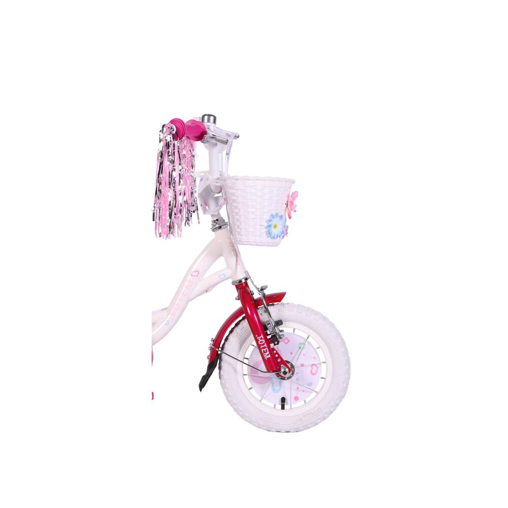 Bicicleta Totem Infantil Aro 12 Pretty Girl Color Blanco image number 1.0