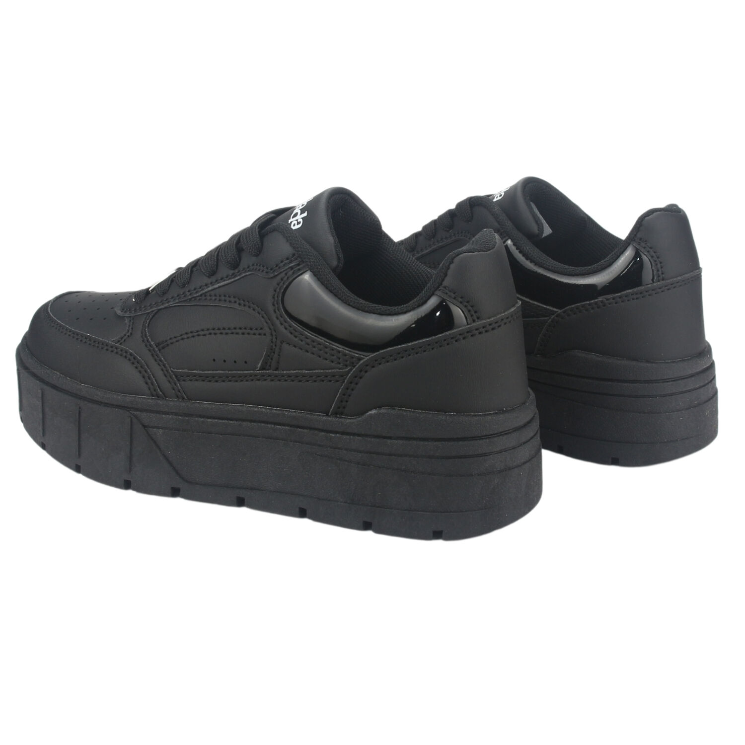Zapatilla Chalada Mujer Troya-1 Negro Urbano image number 5.0