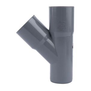 Vee Pvc Sanitario Gris 50 X 50mm - Pvc