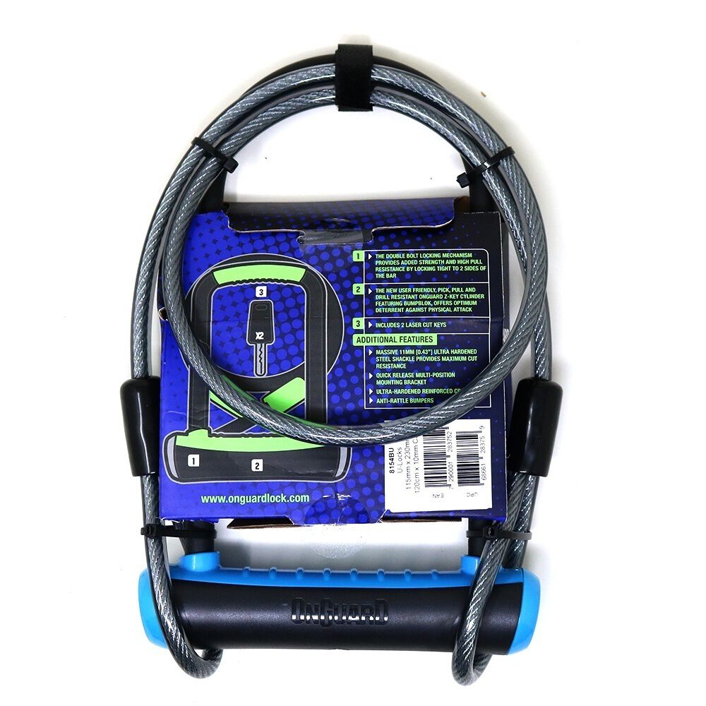 Candado Bicicleta Onguard U-lock Neon Con Cable image number 6.0