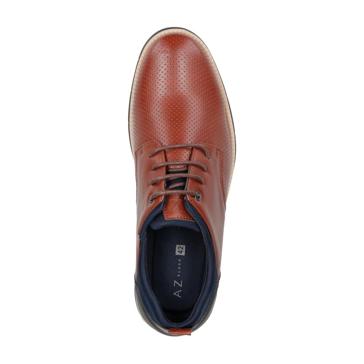 Zapato Casual Hombre Az Black Brown image number 4.0