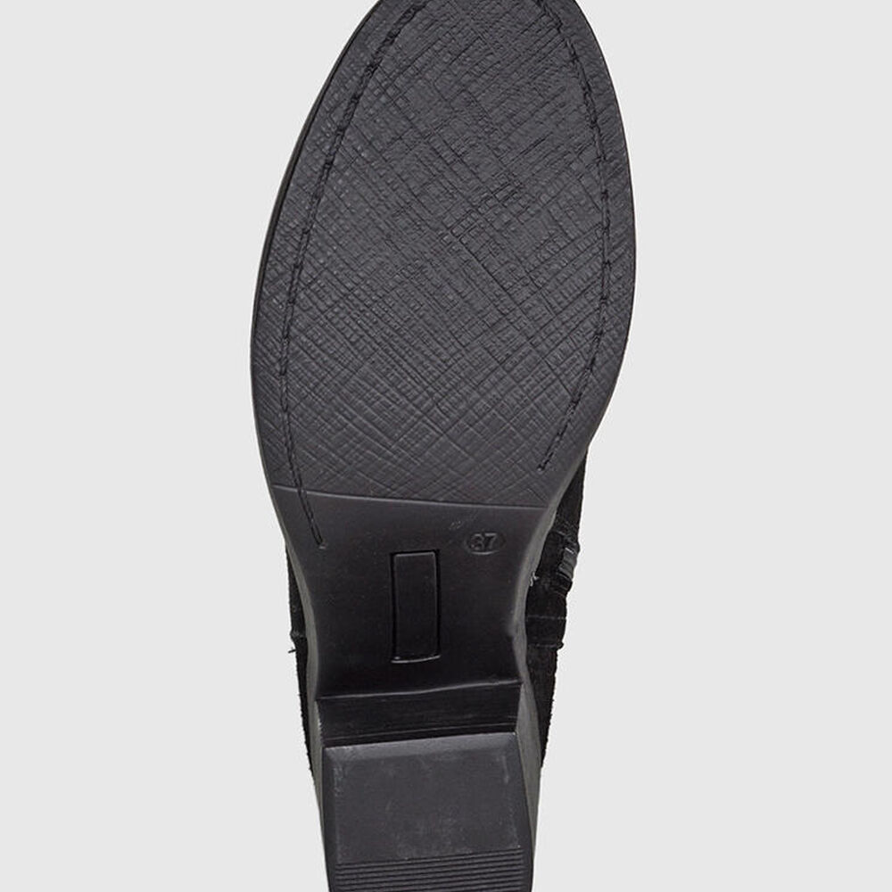 Bota Cuero Antiopa Negro image number 6.0