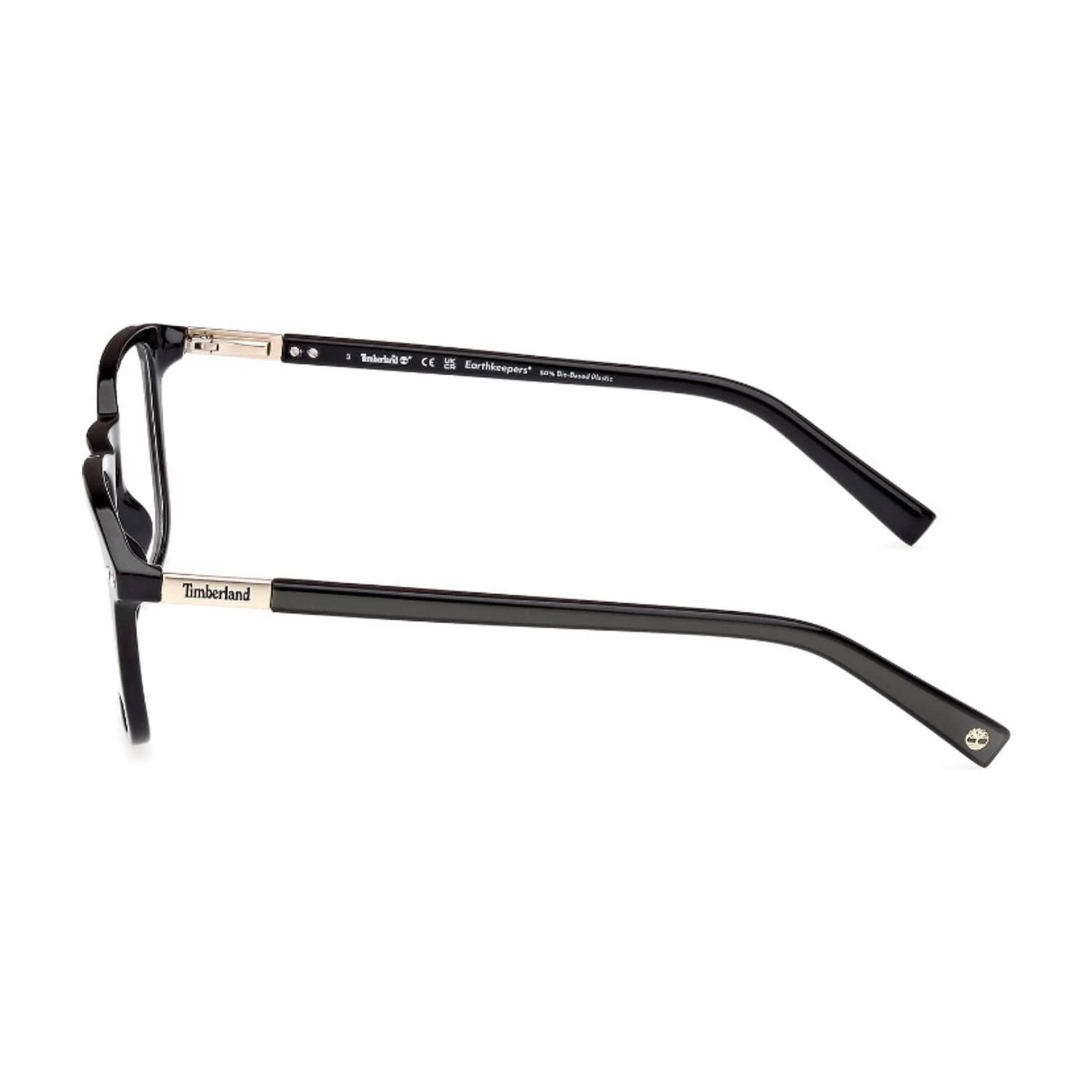 Lentes &Oacute;pticos Shiny Black Con Clip-on Timberland image number 2.0