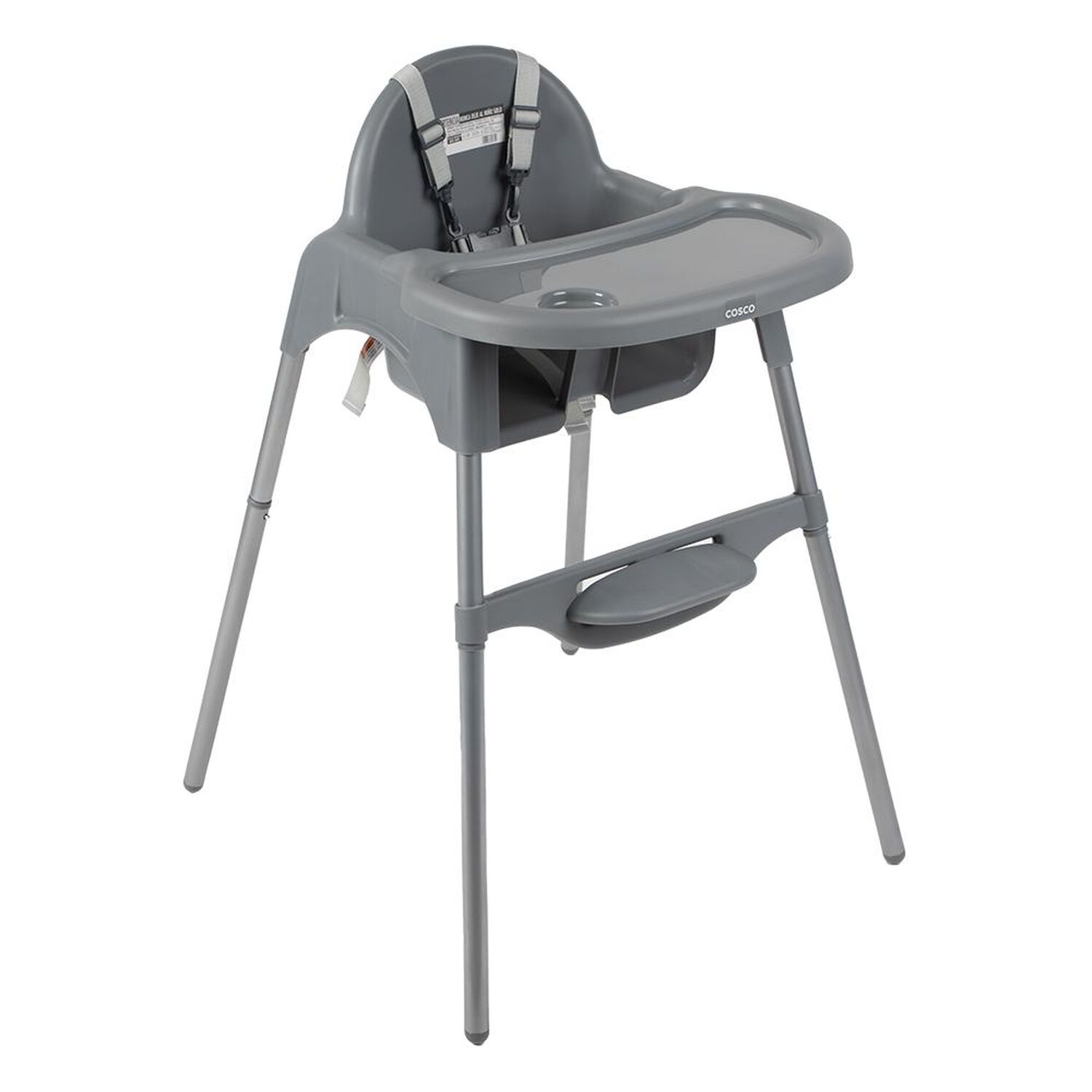 Silla De Comer Cosco Cook Grey image number 0.0