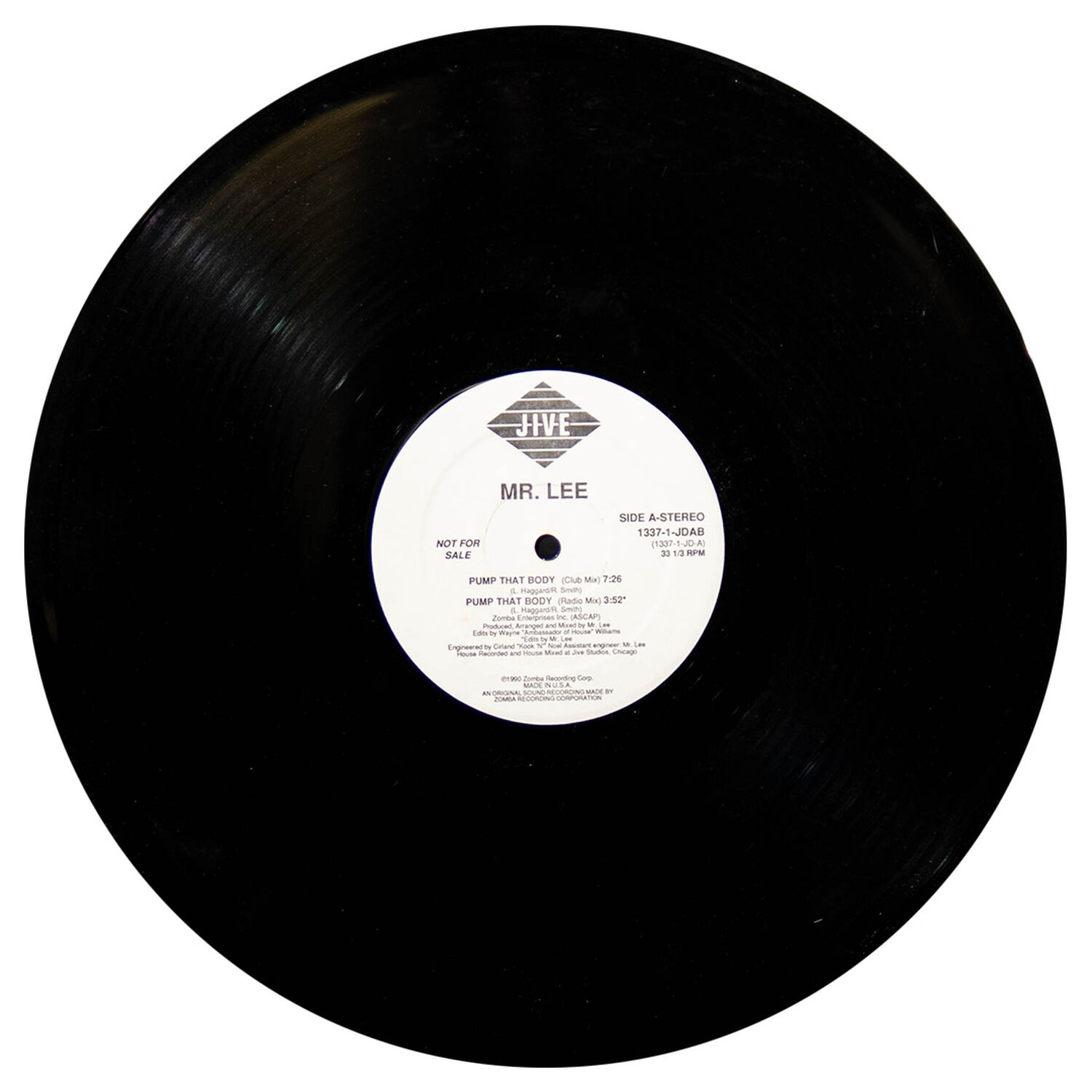 Mr. Lee - Pump That Body | 12" Maxi Single Usado image number 2.0