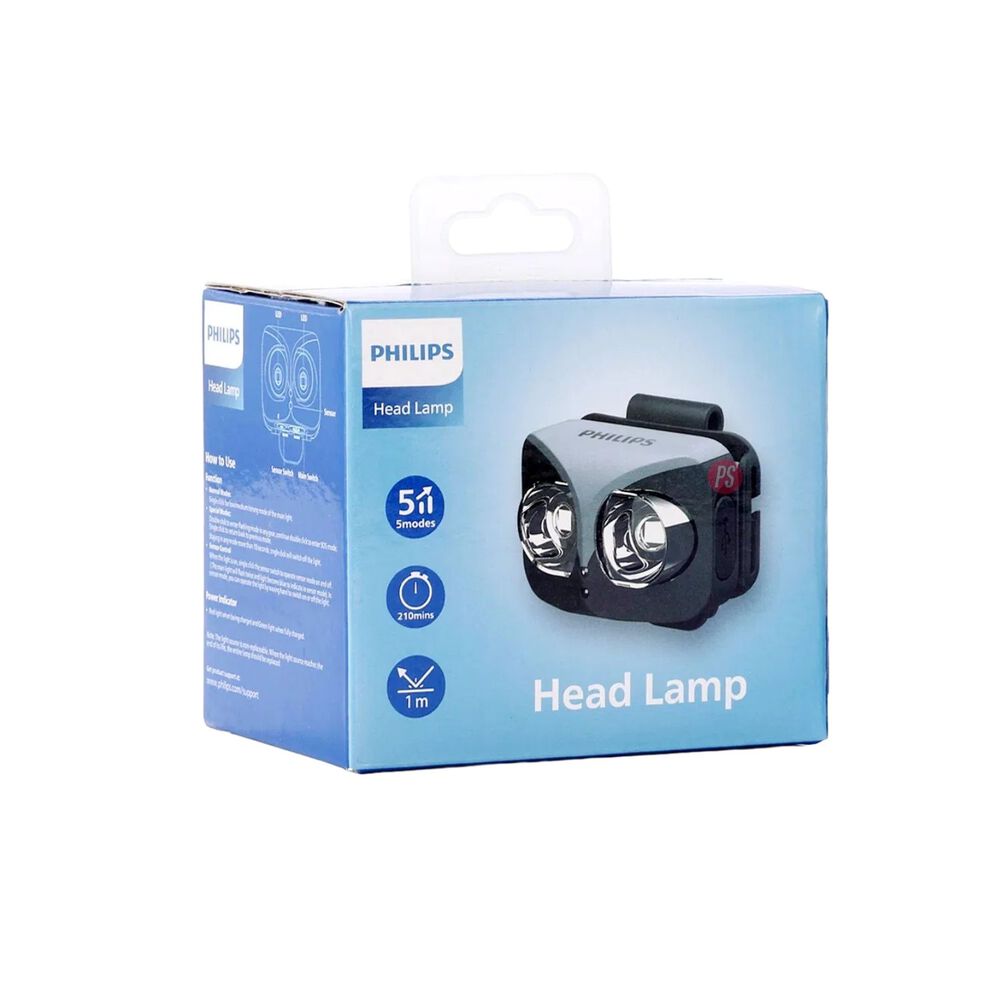 Linterna Frontal Led Philips Owl-eye 450 Lm 5w Sensor - Ps image number 2.0