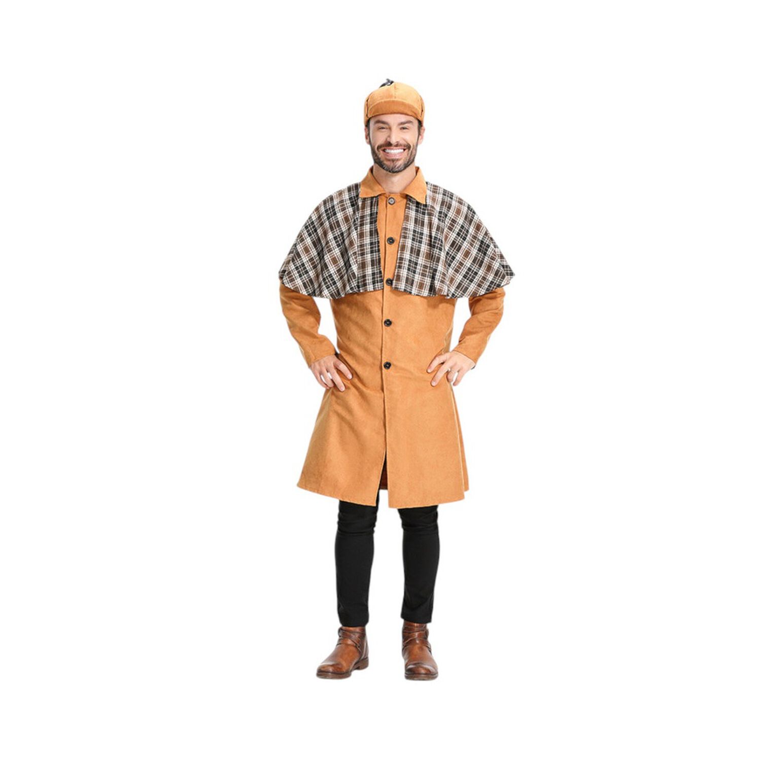 Disfraz Cosplay Detective Clasico Adulto image number 0.0