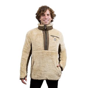 Poler&oacute;n Shaggy Lander Taupe Hombre Falcone