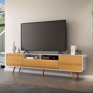 Rack Tv Marsella 85" 220x57x40 Cm