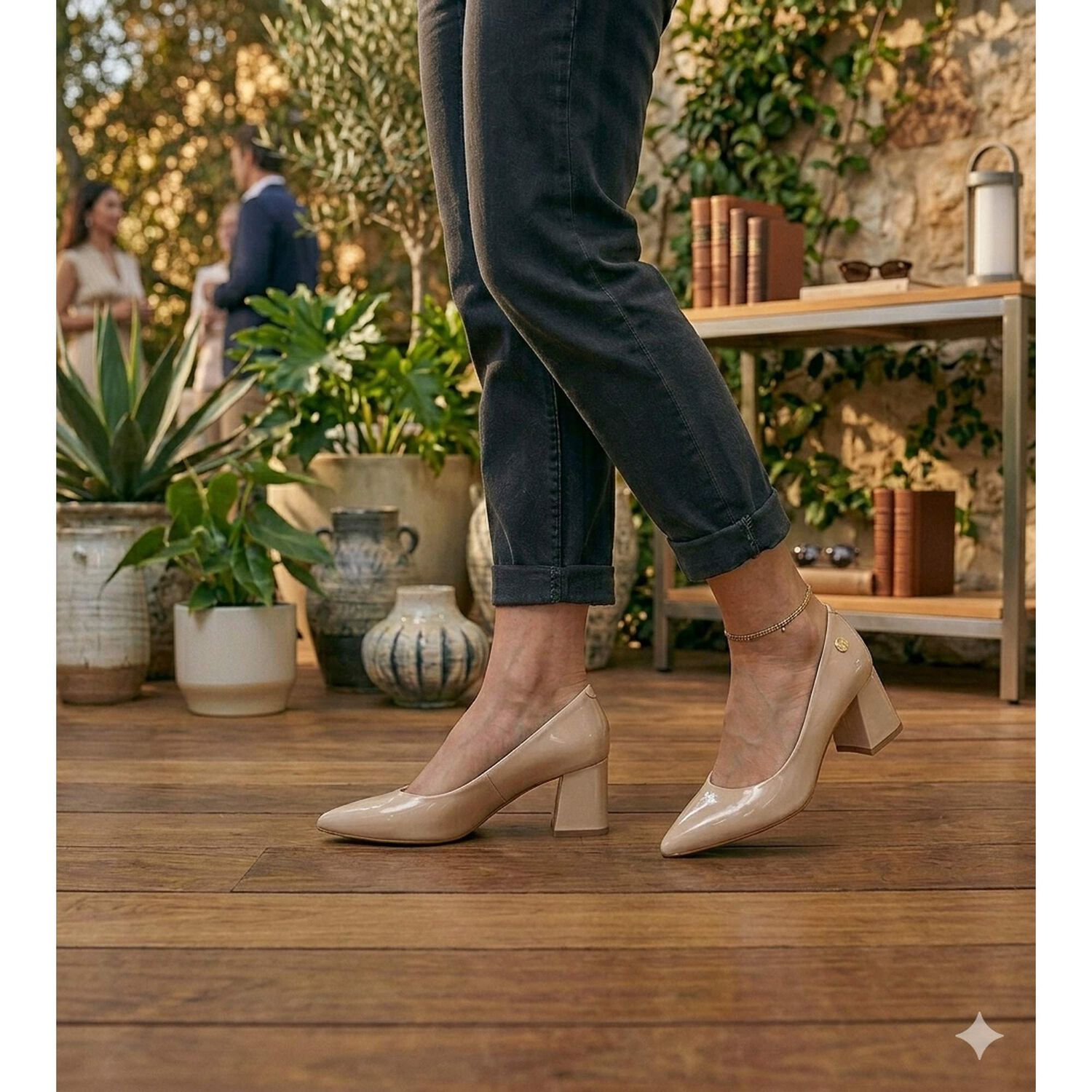 Zapato Katia Beige Alquimia image number 4.0