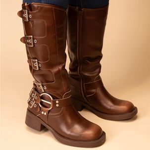 Bota Mujer Caf&eacute; Farid Thunder Blue