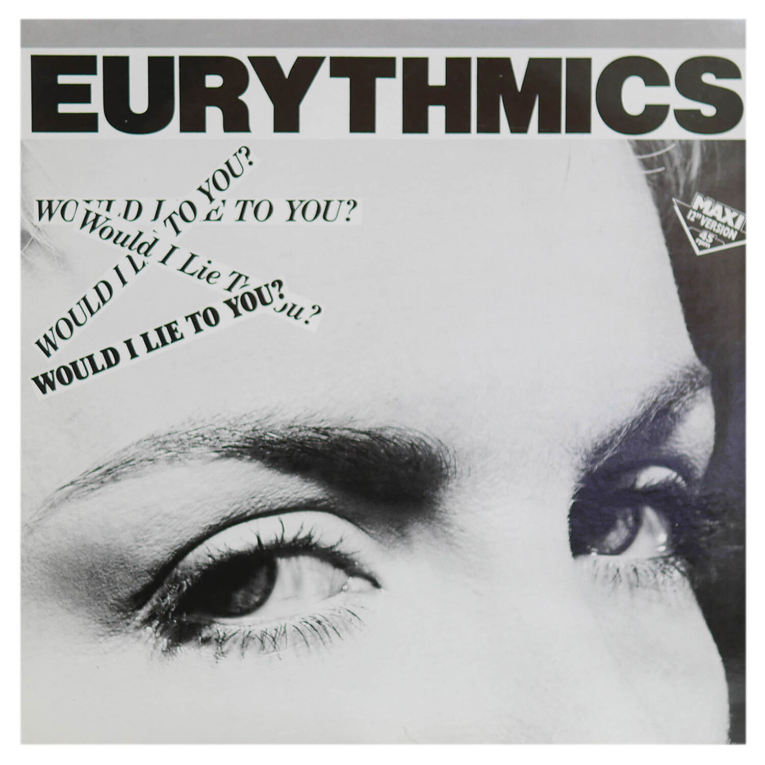 Eurythmics - Would I Like To You | 12" Maxi Single Usado image number 0.0