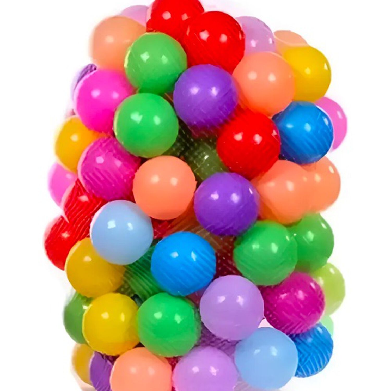 Pack 100 Pelotas Pl&aacute;sticas image number 0.0