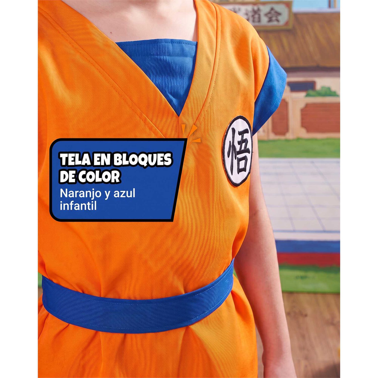 Disfraz De Goku Para Ni&ntilde;os - Dragon Ball image number 3.0