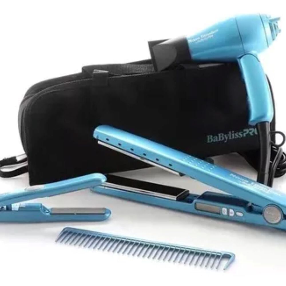 Kit Travel Babylisspro 4 Unidades Plancha Ionica 32mm+sec+plan Mini image number 2.0