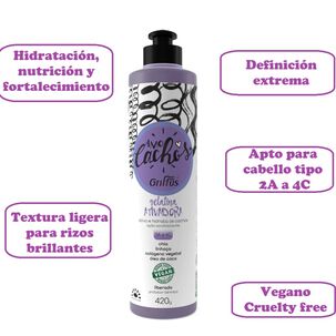 Gel Activador De Rizos Amo Cachos + Protector Termico 420g Griffus