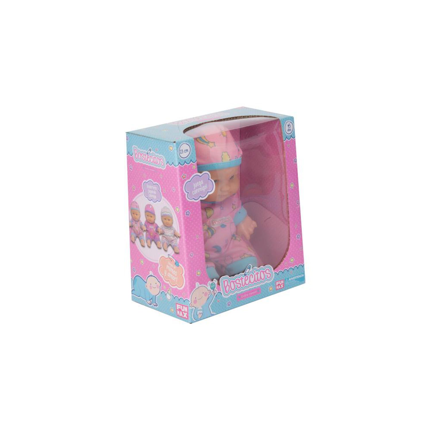 Mu&ntilde;eca Babydoll Bostecitos Abc Gordito 9" image number 2.0