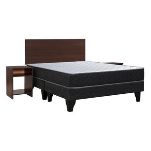 Cama Europea Celta C&aacute;diz / 2 Plazas / Base Dividida + Veladores