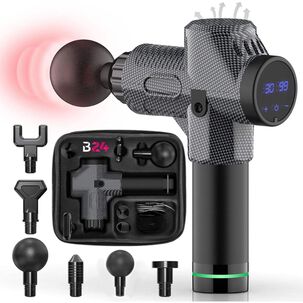 Masajeador Muscular Pistola Profesional Kine 6 Cabezal