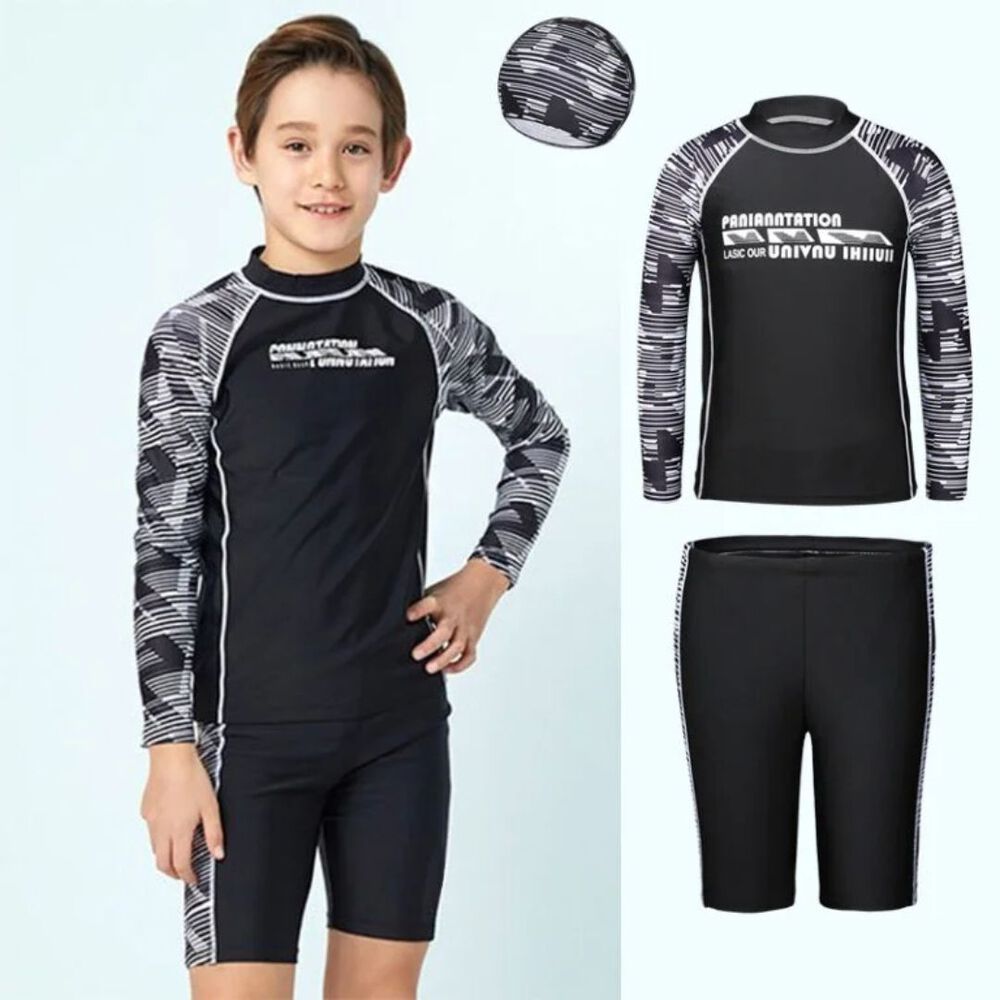 Traje De Baño 2 Piezas Manga Larga Niño Jump Kids image number 6.0