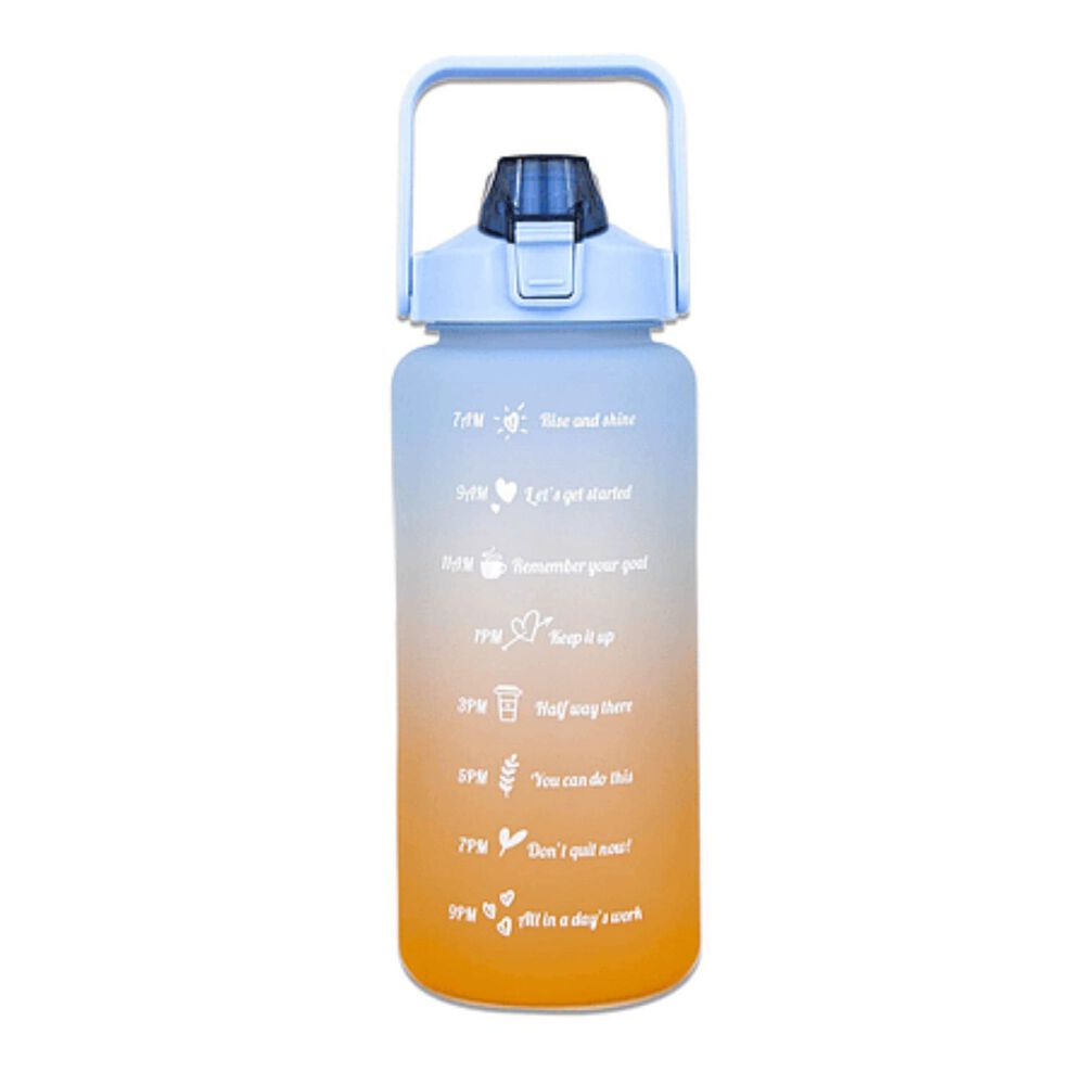 Pack 2 Botellas Agua Motivacionales De 2 Litros Y 900 Ml image number 1.0
